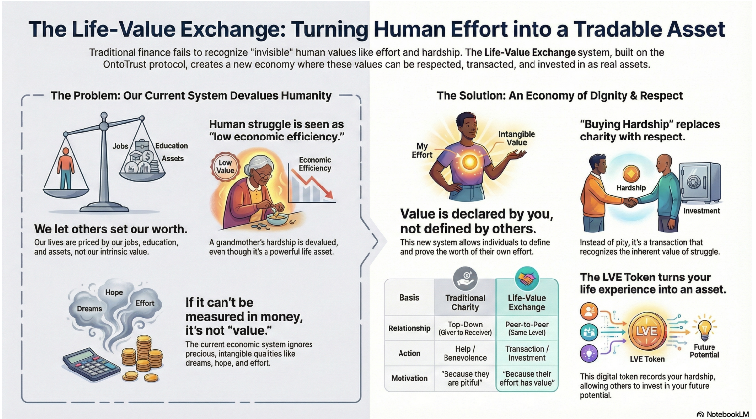 Life-Value Exchange: Turning Human Effort into a Tradable Asset